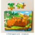 12 Pieces Wooden Jigsaw Puzzle - Forest Garden