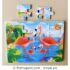 12 Pieces Wooden Jigsaw Puzzle - Flamingo
