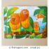 12 Pieces Wooden Jigsaw Puzzle - Parrot