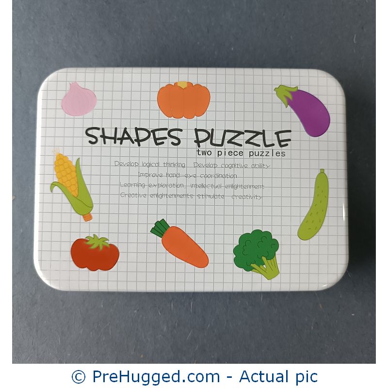 2 piece Jigsaw Puzzle Box – Vegetables