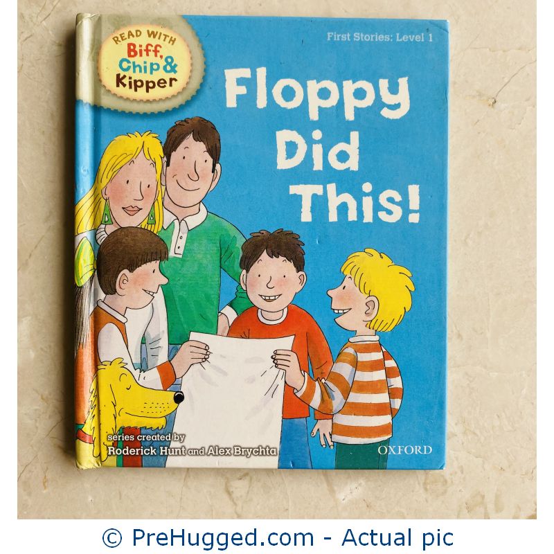 Read with Biff, Chip and Kipper – Level 1, Floppy Did This – Hardcover Book