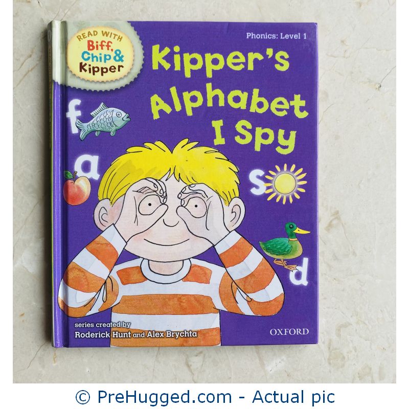 Read with Biff, Chip and Kipper Phonics – Level 1, Kipper’s Alphabet I Spy – Hardcover