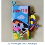 Cloth Book with Tails - Farm
