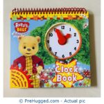 Rupert Bear Clock Book