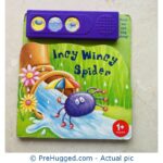 Incy Wincy Spider Sound Book - 3 sounds