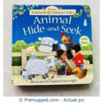Animal Hide and Seek (Usborne Farmyard Tales Touchy-Feely) Board book