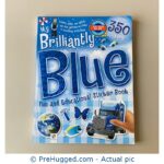 My Brilliantly Blue sticker book