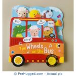 The Wheels on the Bus - New Sound Book with Felt Animals