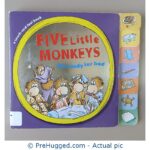 Five Little Monkeys Get Ready For Bed - A Touch-And-Feel Book