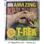 Amazing Pop-Up Pull-Out T-Rex David Hawcock - PreHugged Children’s Book