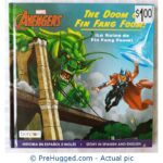 Avengers The Doom Fin Fang Foom Ila Ruina De Fin Fang Foom! - PreHugged Children’s Book