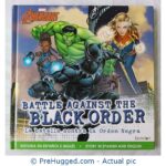 Marvel Avengers Battle Against The Black Order Batalla Contra La Orden Negra - PreHugged Children’s Book