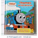 Thomas & Friends Thomas To The Rescue A Pull-Tab Book Pull The Tab To Show The Word! - PreHugged Children’s Book
