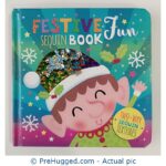 Festive Fun Sequin Book - PreHugged Children’s Book