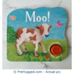 Moo! With A Fun Cow Animal Sound - PreHugged Children’s Book