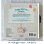 Happy Birthday Sophie! Pop-Up Peekaboo! - PreHugged Children’s Book