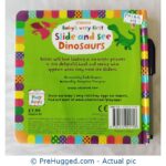 Usborne Baby's Very First Slide And See Dinosaurs - PreHugged Children’s Book