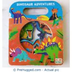 Dinosaur Adventures - Cut Out Window Book - PreHugged Children’s Book