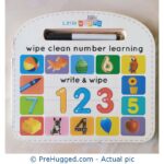 Wipe Clean Number Learning Write & Wipe 123 - PreHugged Children’s Book