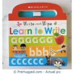 Learn to Write ABC: Scholastic Early Learners (Write and Wipe) - PreHugged Children’s Book