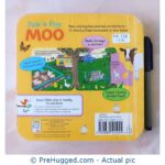 Peek-A-Flap - Moo with 12 Chunky Flaps - PreHugged Children’s Book