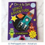 Glow in the Dark Space Adventure Sticker Book - PreHugged Children's Book