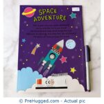 Glow in the Dark Space Adventure Sticker Book - PreHugged Children's Book
