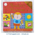 Monkeys Playtime Touch And Feel Finger Trail Book - PreHugged Children's Book
