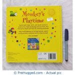 Monkeys Playtime Touch And Feel Finger Trail Book - PreHugged Children's Book