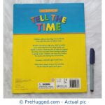 Tell The Time Write And Wipe Activity Book - PreHugged Children's Book