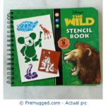 The Wild Stencil Book with 8 stencils - PreHugged Children's Book
