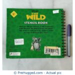 The Wild Stencil Book with 8 stencils - PreHugged Children's Book
