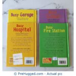 Busy Garage , Busy School , Busy Hospital , Busy Fire Station - PreHugged Children's Book