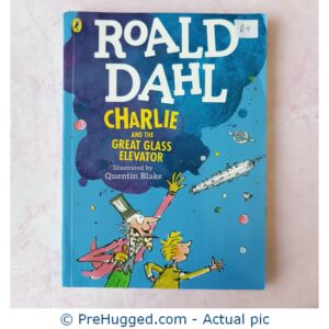 Roald Dahl Charlie And The Great Glass Elevator - Coloured Illustration - PreHugged Children's Book