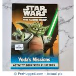 Star Wars The Clone Wars Yoda'S Missions Activity Book - PreHugged Children's Book