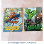 Marvel superhero storybooks Spider-Man and Hulk - PreHugged Children's Book
