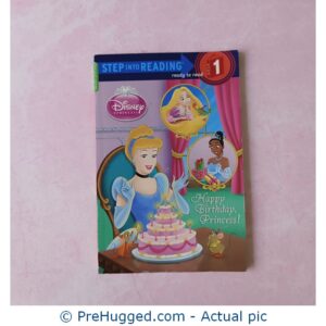 Disney Happy Birthday, Princess - Level 1 Step into Reading - PreHugged Children's Book