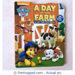 PAW Patrol A Day at the Farm: A Lift-the-Flap Book - PreHugged Children's Book