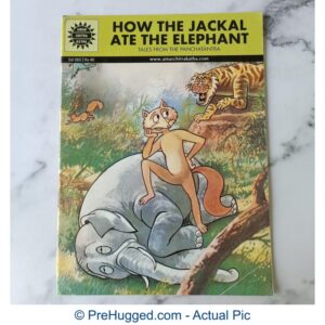 Amar Chitra Katha - How The Jackal Ate The Elephant Tales From The Panchatantra Front