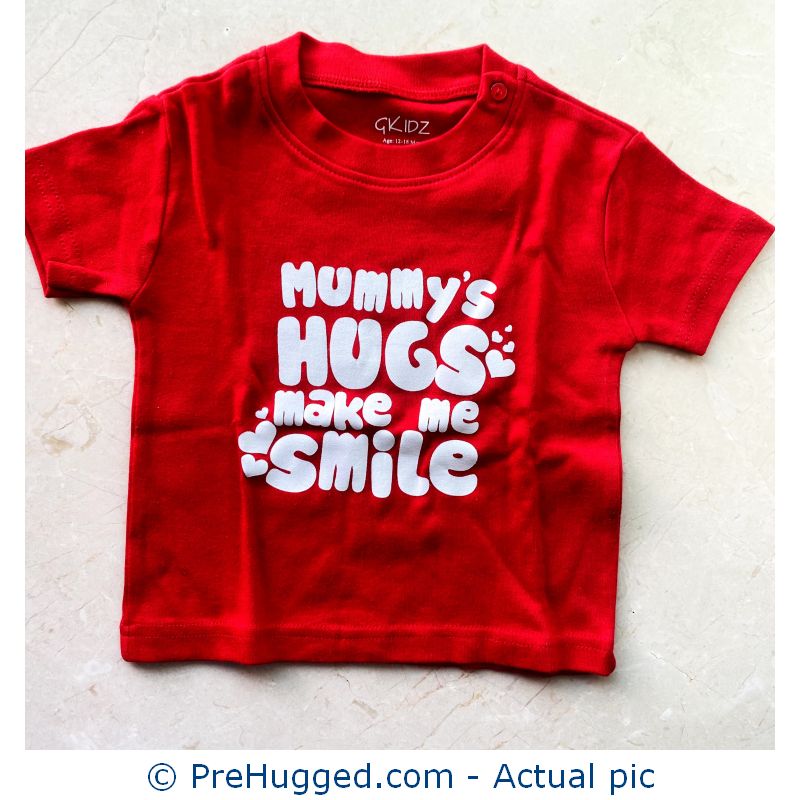 12-18 months unused Red T-shirt