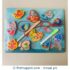 3 in 1 Wooden Chunky Puzzle - Sea Creatures