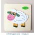 3D Puzzle Wooden Tray - Sheep