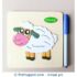 3D Puzzle Wooden Tray - Sheep