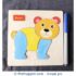 3D Puzzle Wooden Tray - Bear