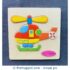 3D Puzzle Wooden Tray - Helicopter