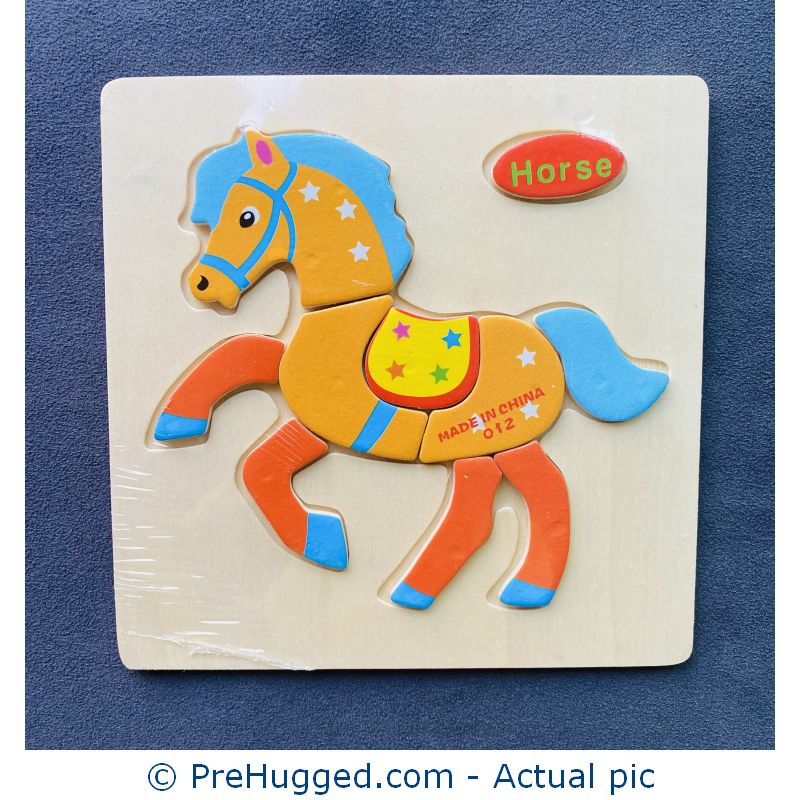 3D Puzzle Wooden Tray – Horse