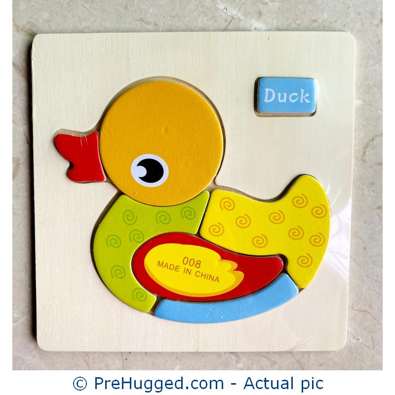3D Puzzle Wooden Tray – Duck