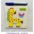 3D Puzzle Wooden Tray - Giraffe