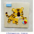 3D Puzzle Wooden Tray - Tiger