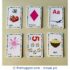 6 in 1 Flash card - 52 double sided cards with Hindi Vowels